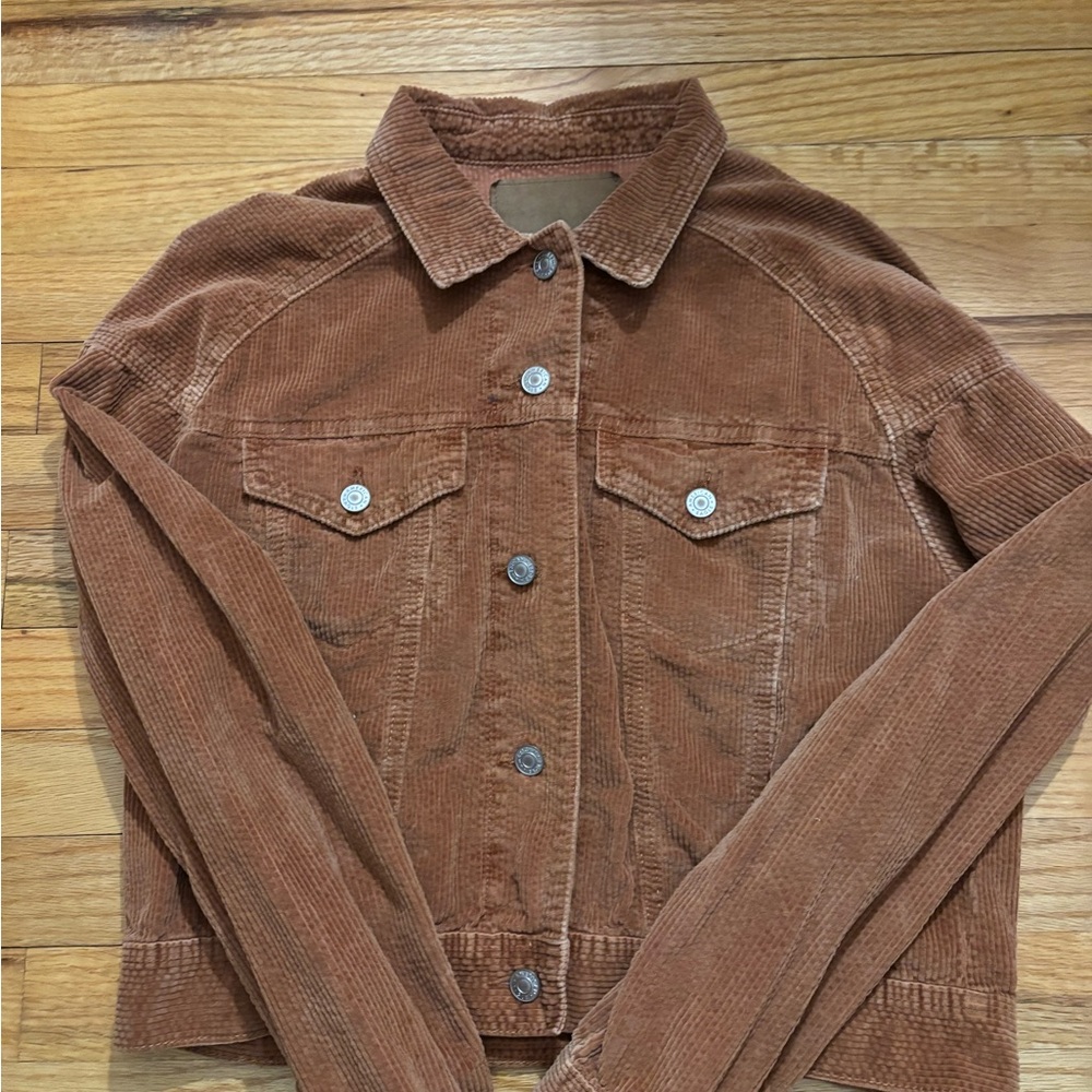 American Eagle Outfitters Brown Corduroy Jacket